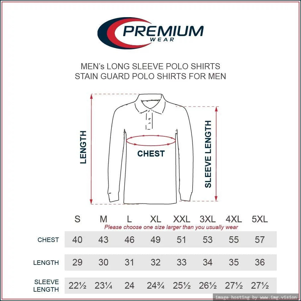 Men Long Sleeve Polo Shirts S67276
