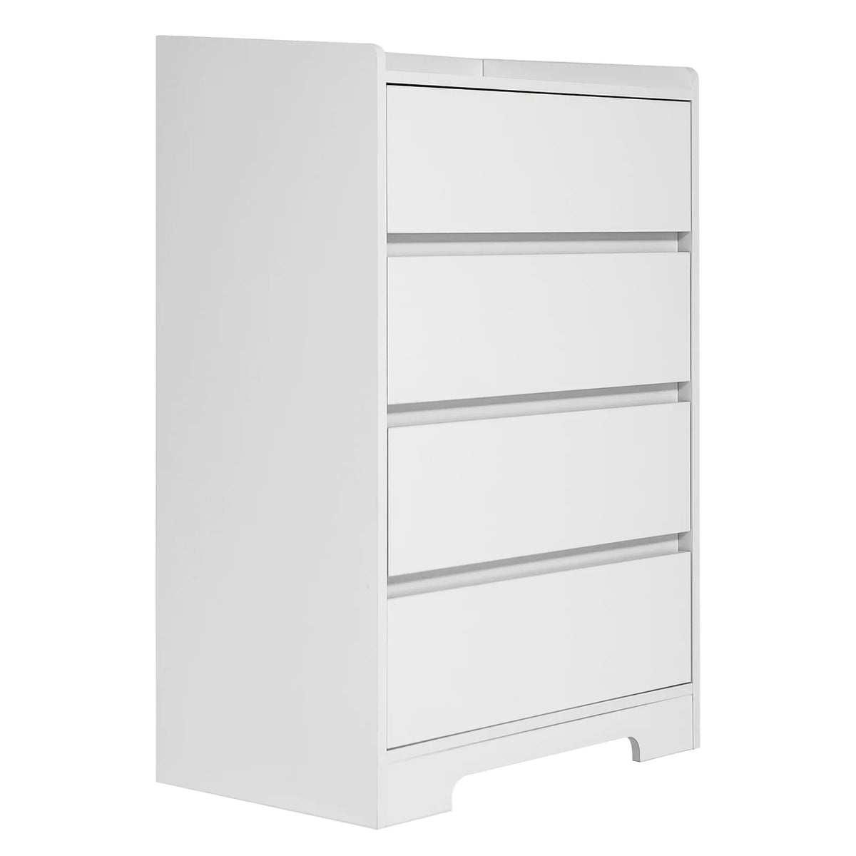 White 4 Drawer Dresser J456