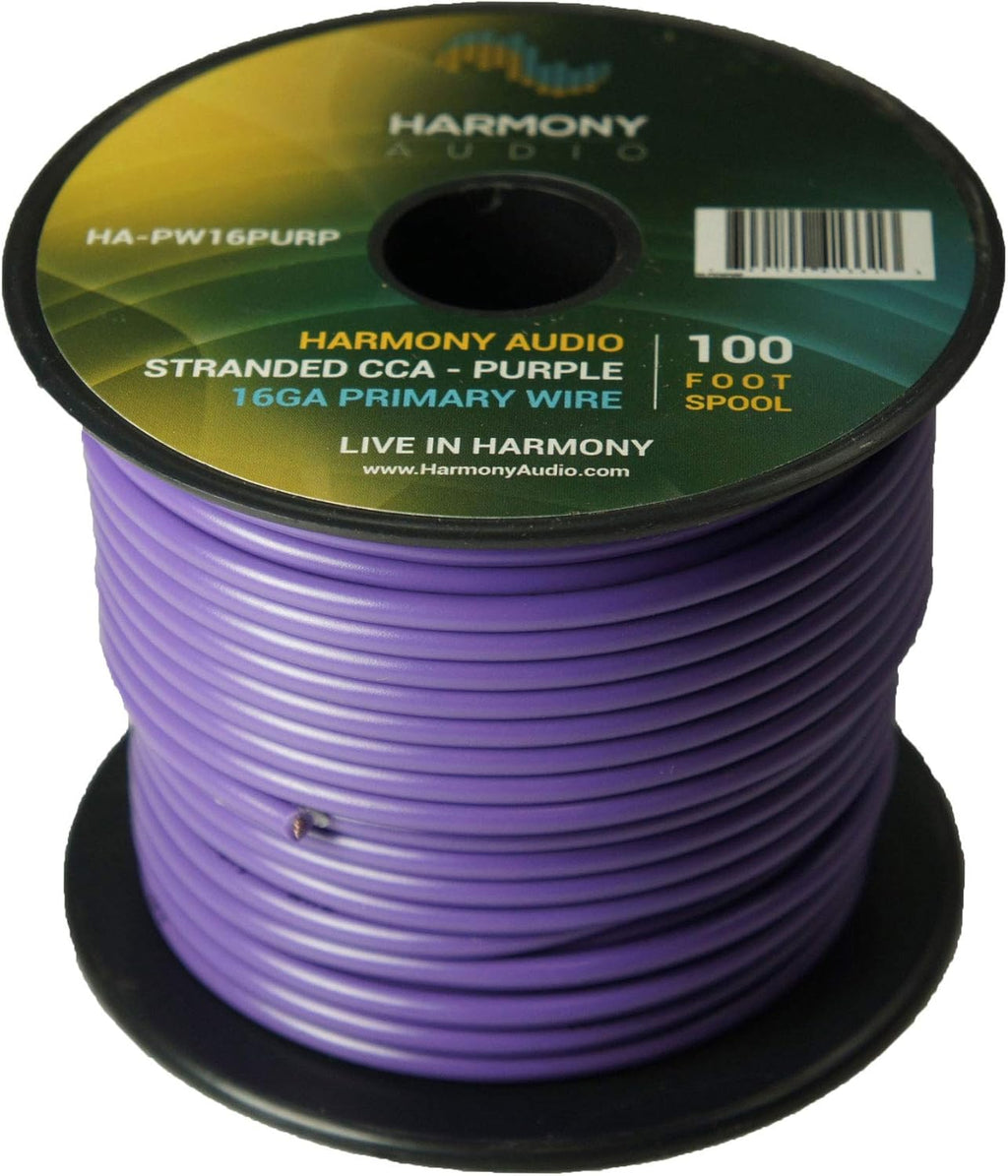 16 Gauge Single Conductor Power or Ground Wire - 10 Rolls - 1000 Feet - Color Mix U44885