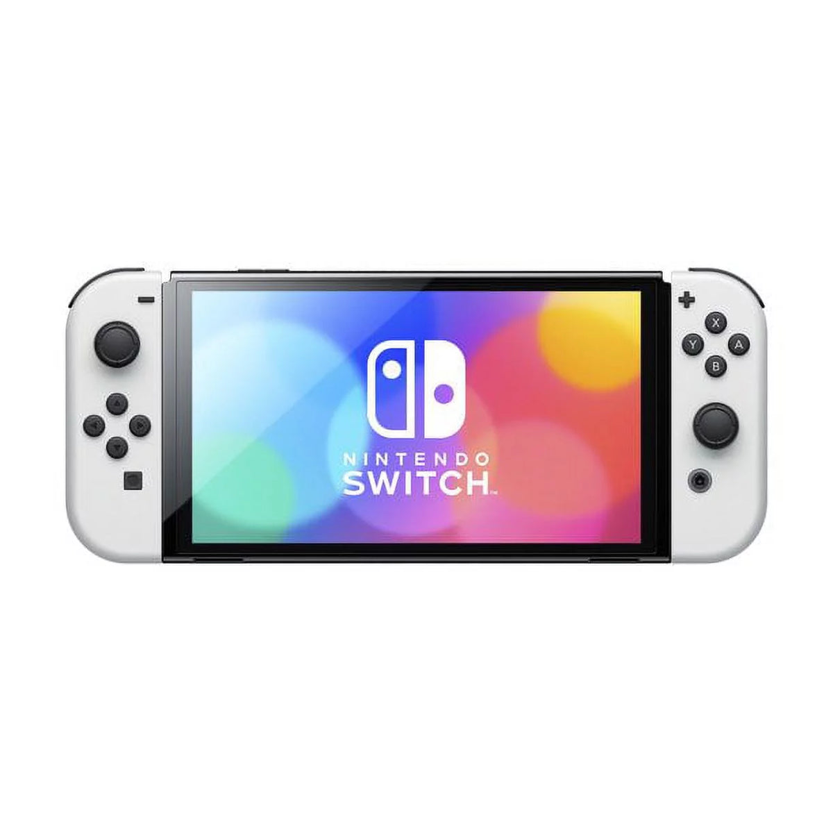 White Nintendo Switch OLED Console with 256gb Storage Card and Case U62359