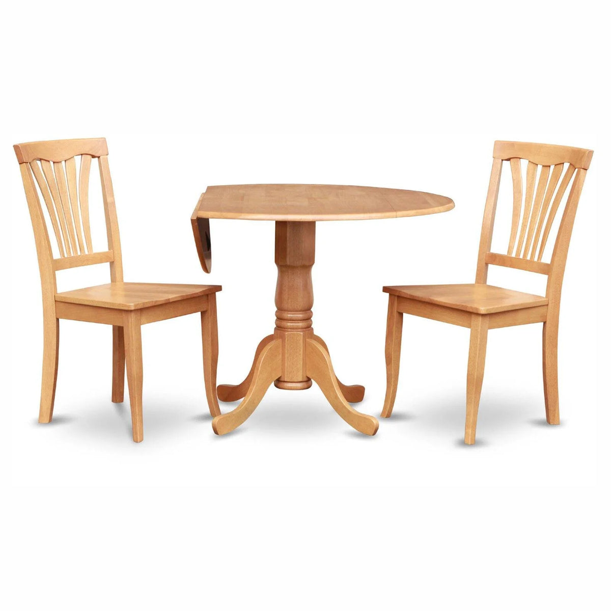 3-piece Wood Dining Table and Chairs N51184