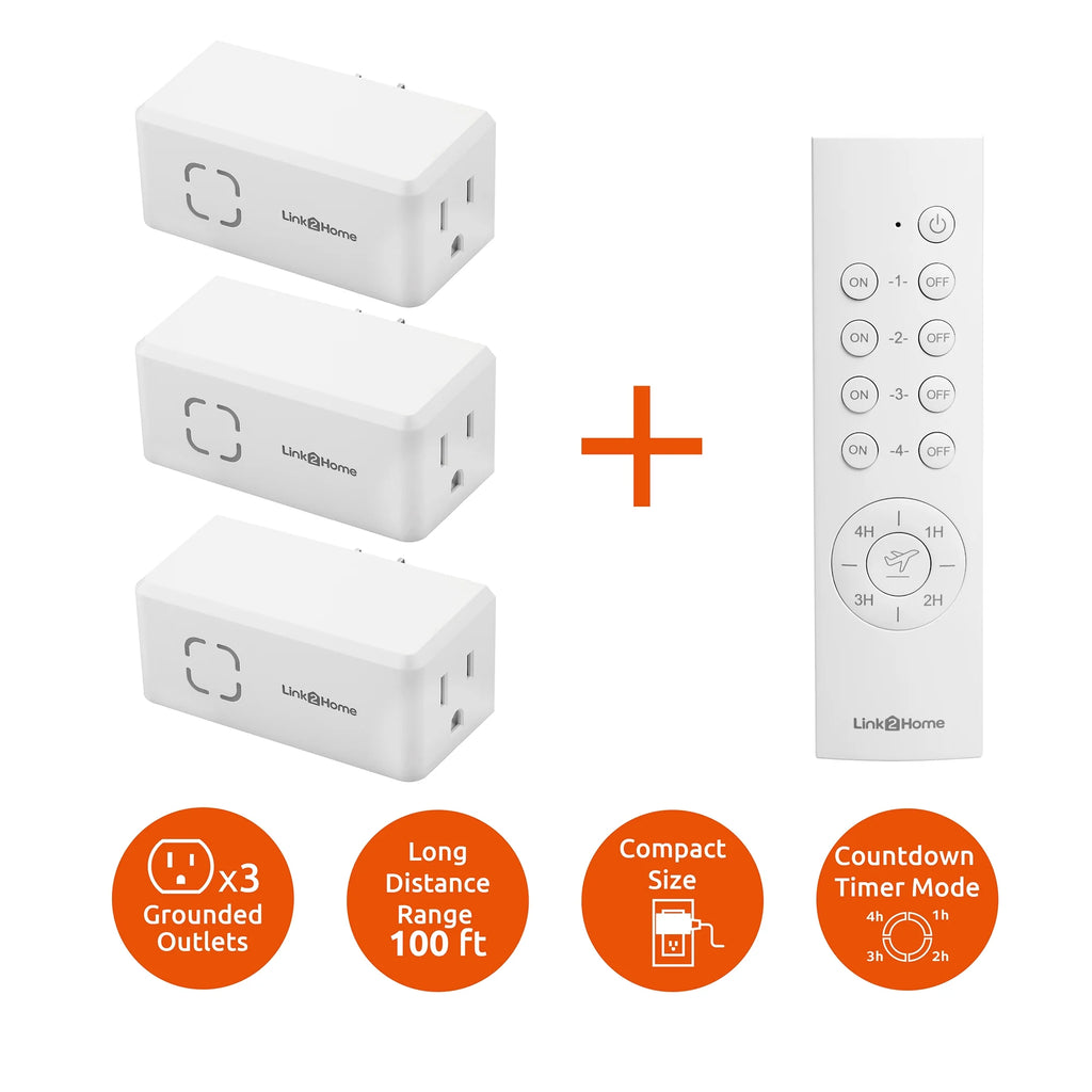 Wireless Remote Control Outlet Light Switch R545