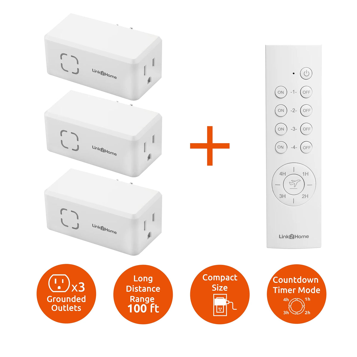 Wireless Remote Control Outlet Light Switch R545