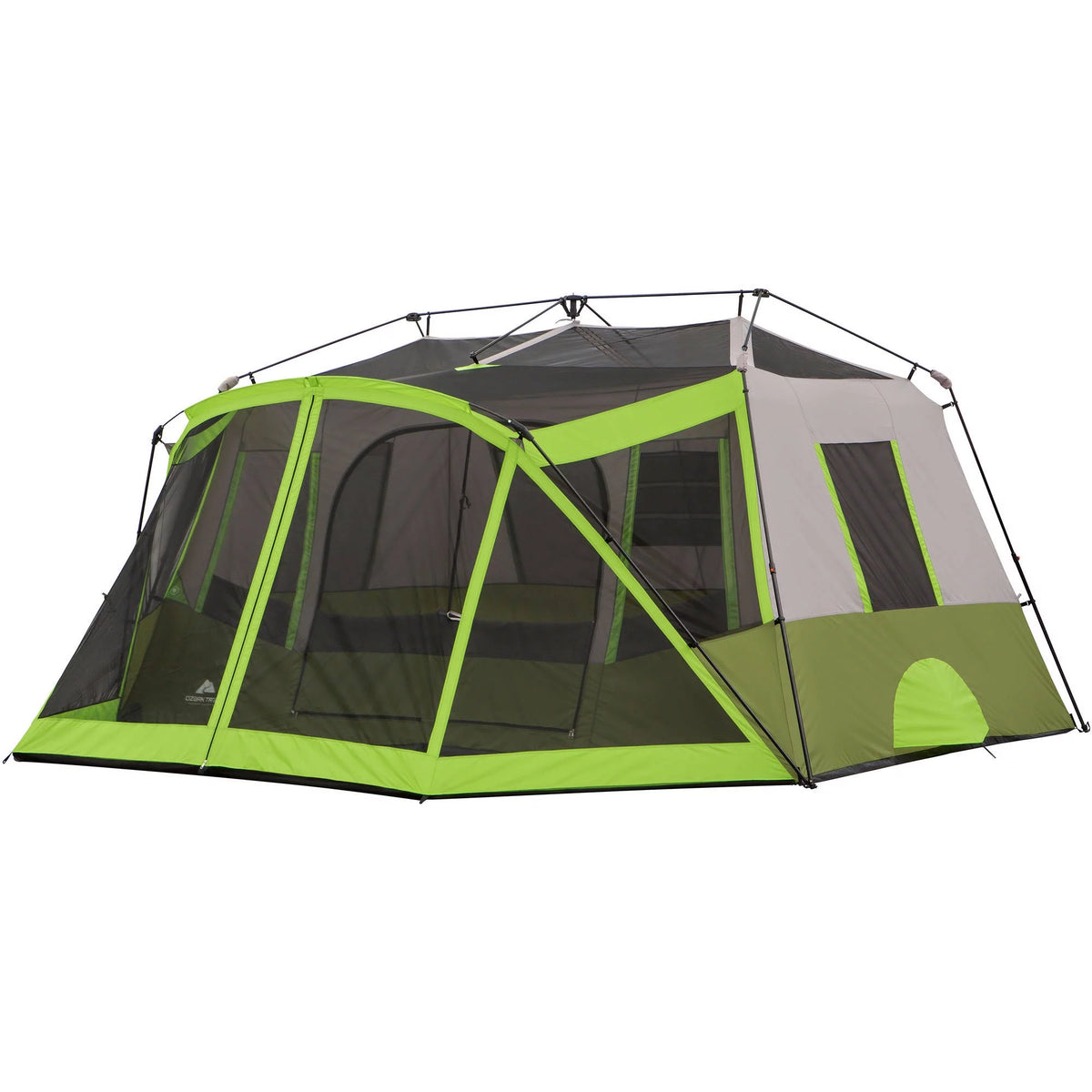 14' x 13.5' 9 Person 2 Room Instant Cabin Tent with Screen Room Q23120