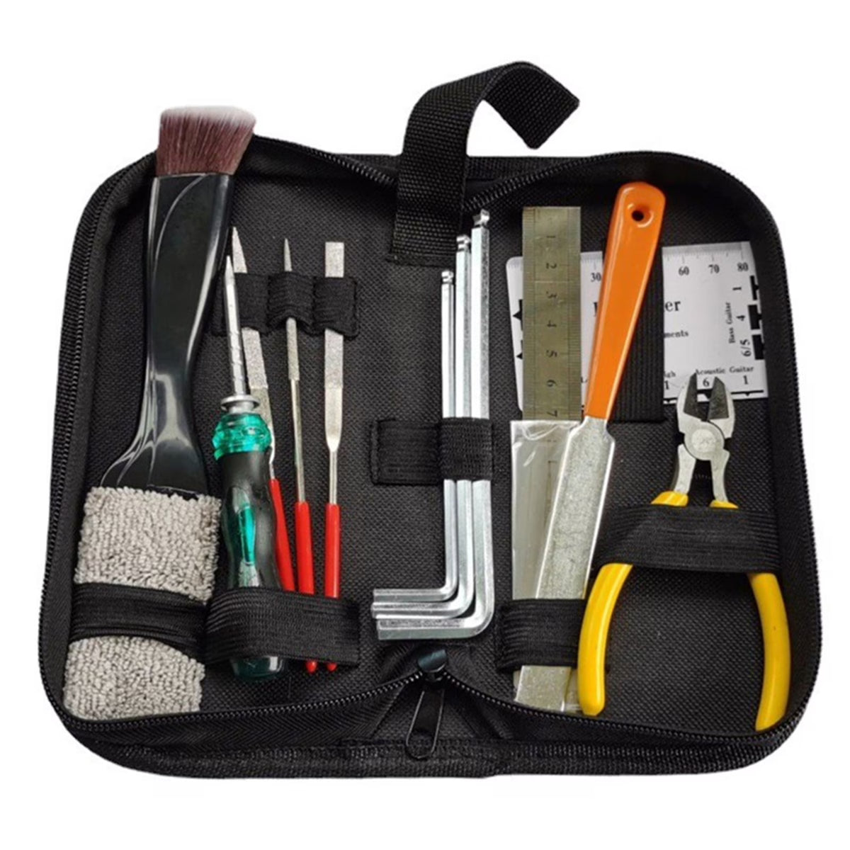 15 PCS Guitar Maintenance Tool Kit with Cleaning Brush N294