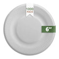 Bagasse 6x22 Rippled Plate 1000 G8226