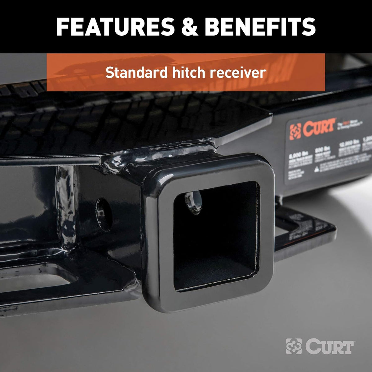 2-Inch Front Receiver Hitch B5842