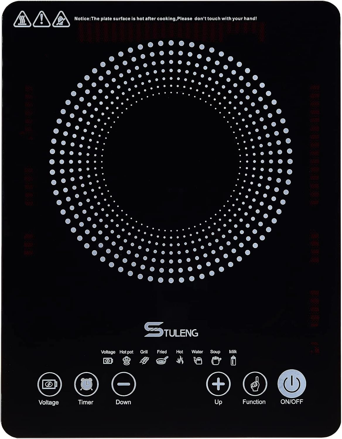 Portable 1300W Infrared Single Burner Cooktop C4074