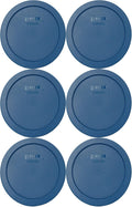 6 Pack Blue Spruce Food Storage Replacement Lids Z503