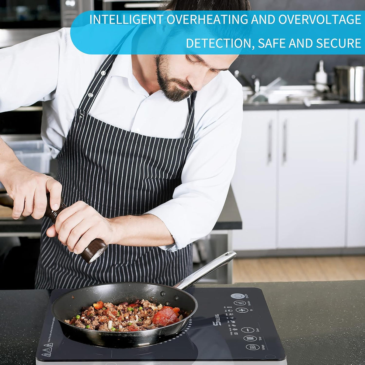 Portable 1300W Infrared Single Burner Cooktop C4074