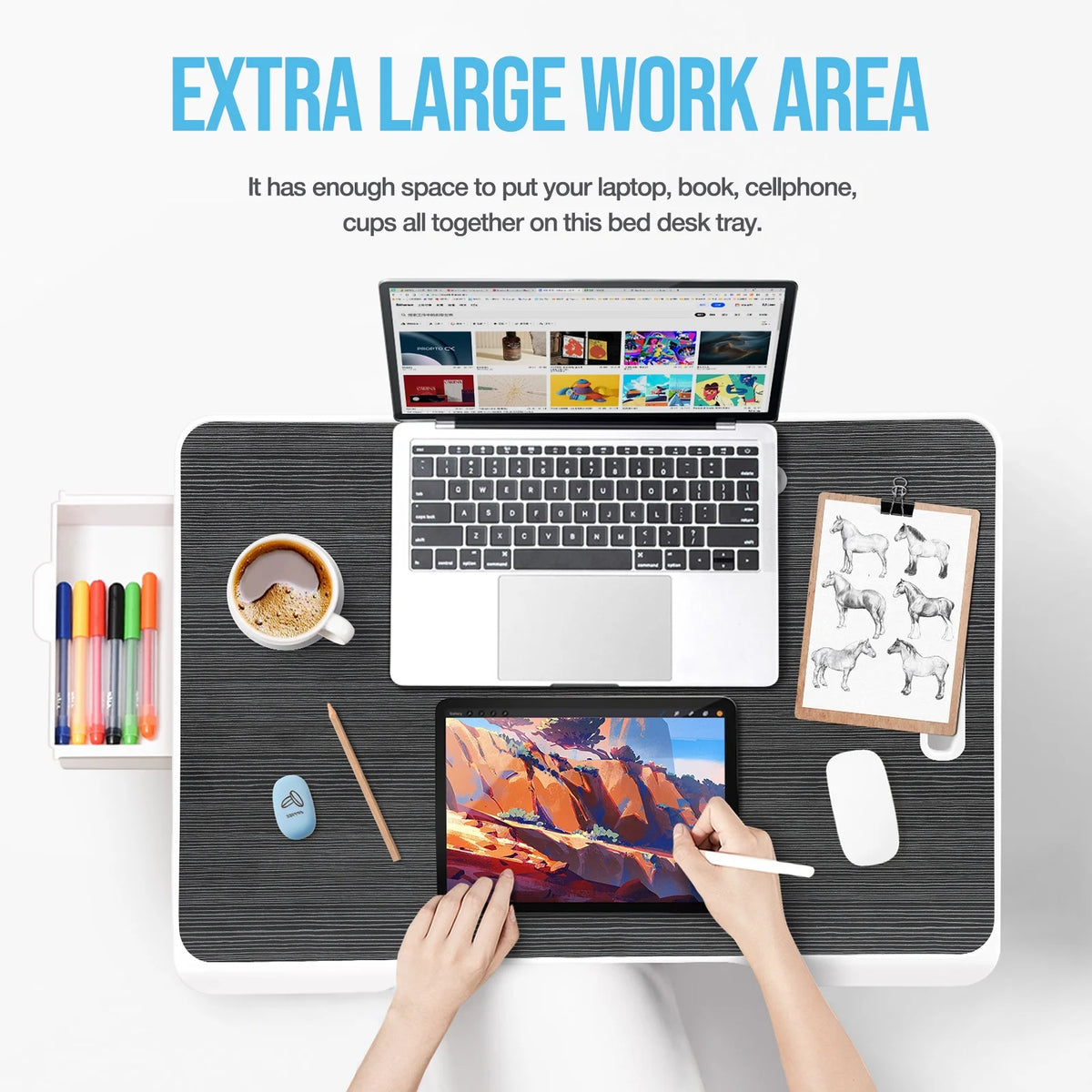 Large Lap Desk (Black) G276720
