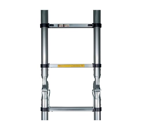 16.5' Telescoping Aluminum Folding Ladder with Carry Handle X142560
