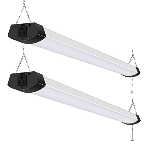 2 Pack 4FT 120W LED Shop Light 5000K 13000lm Q2041