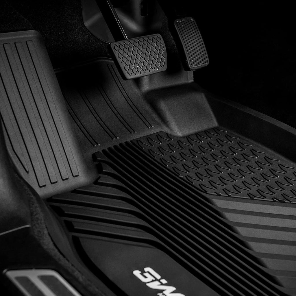Black TPE All Weather Floor Mats Full Set B6505