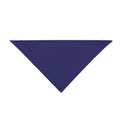 Navy Polyester Triangle Bandana 120 Pack T5210
