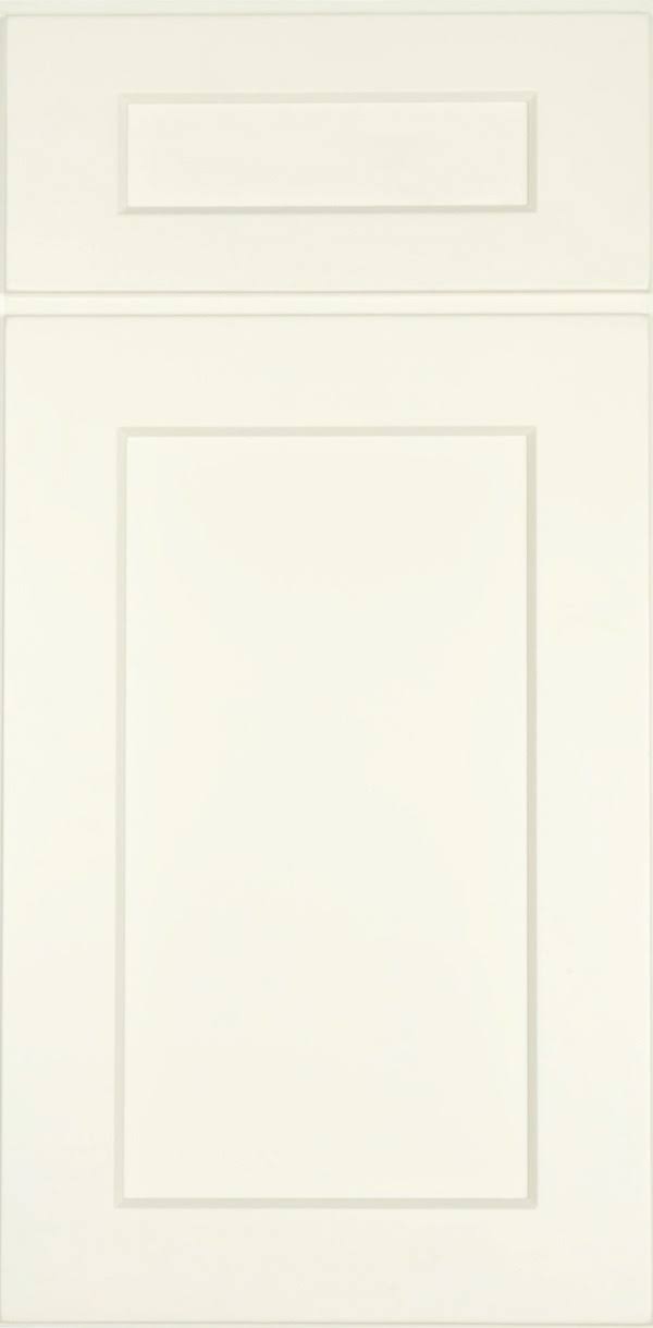 Antique White 2 Doors 2 Shelves Wall Cabinet High-Density Fiberboard J1961