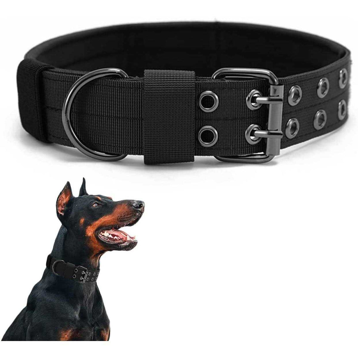 Nylon Adjustable Heavy Duty Tactical Dog Collar K35135