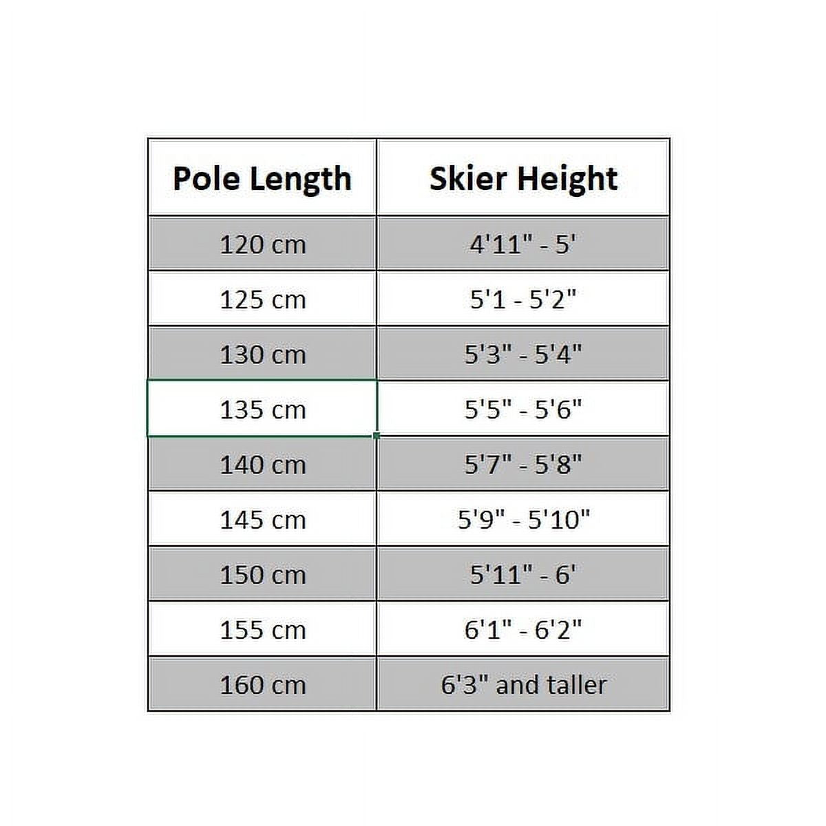 Cross Country Nordic Ski Poles Q41326