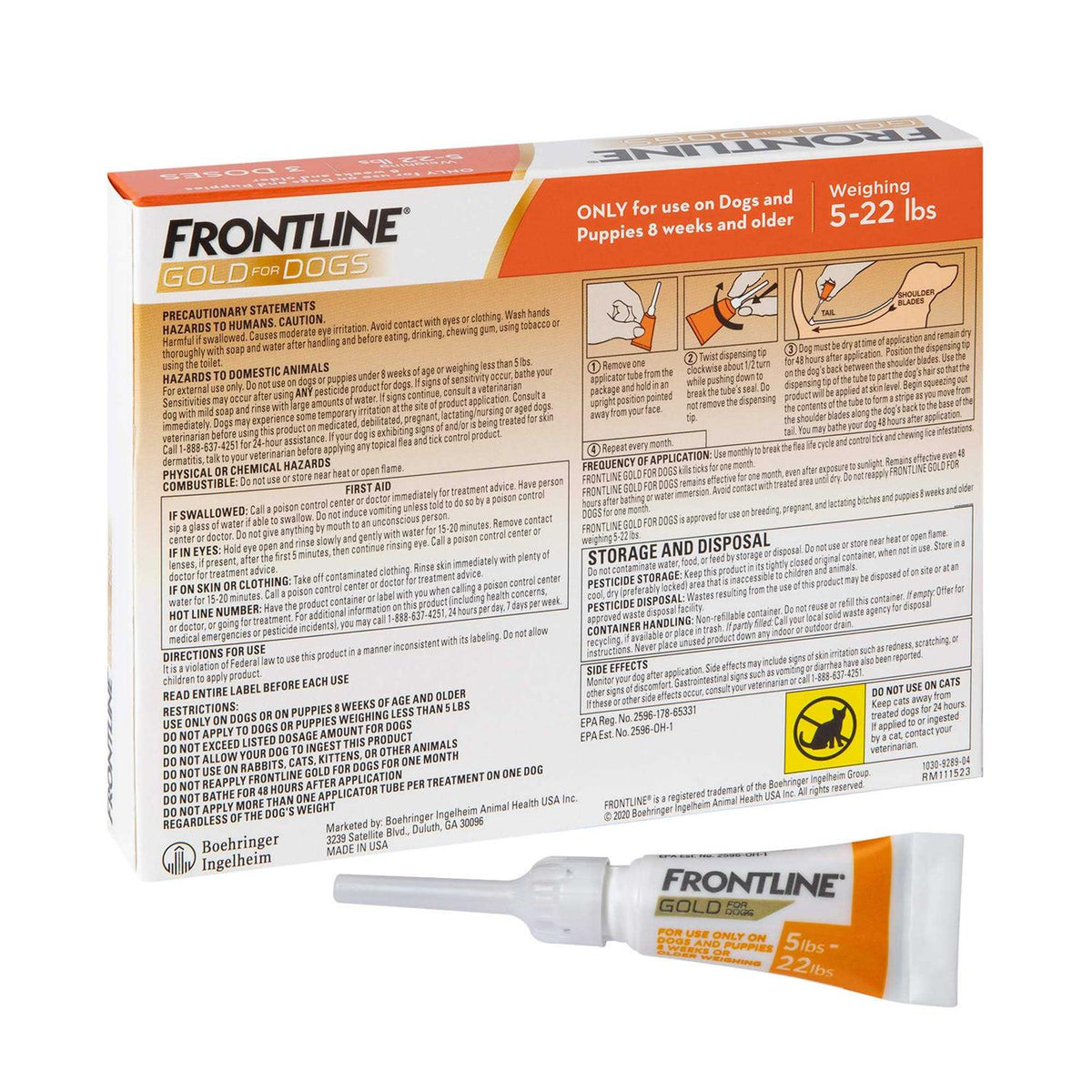 Dog Flea and Tick Treatment V824