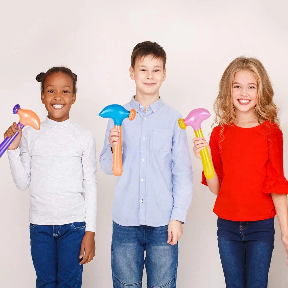 Neon Hammer Inflatable Toys, Set of 12 C59122