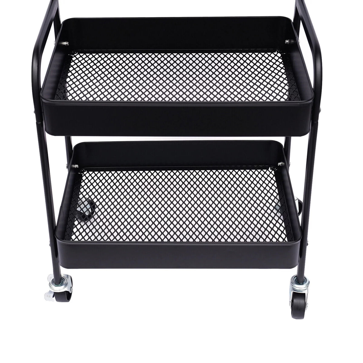 3 Tier Mobile Laptop Printer Cart Rolling Computer Stand Q9316