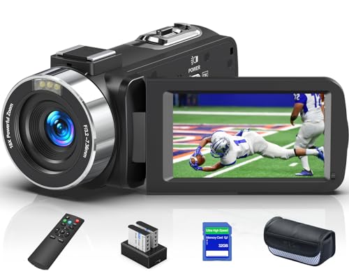 64MP 8K Camcorder with IR Night Vision E3145