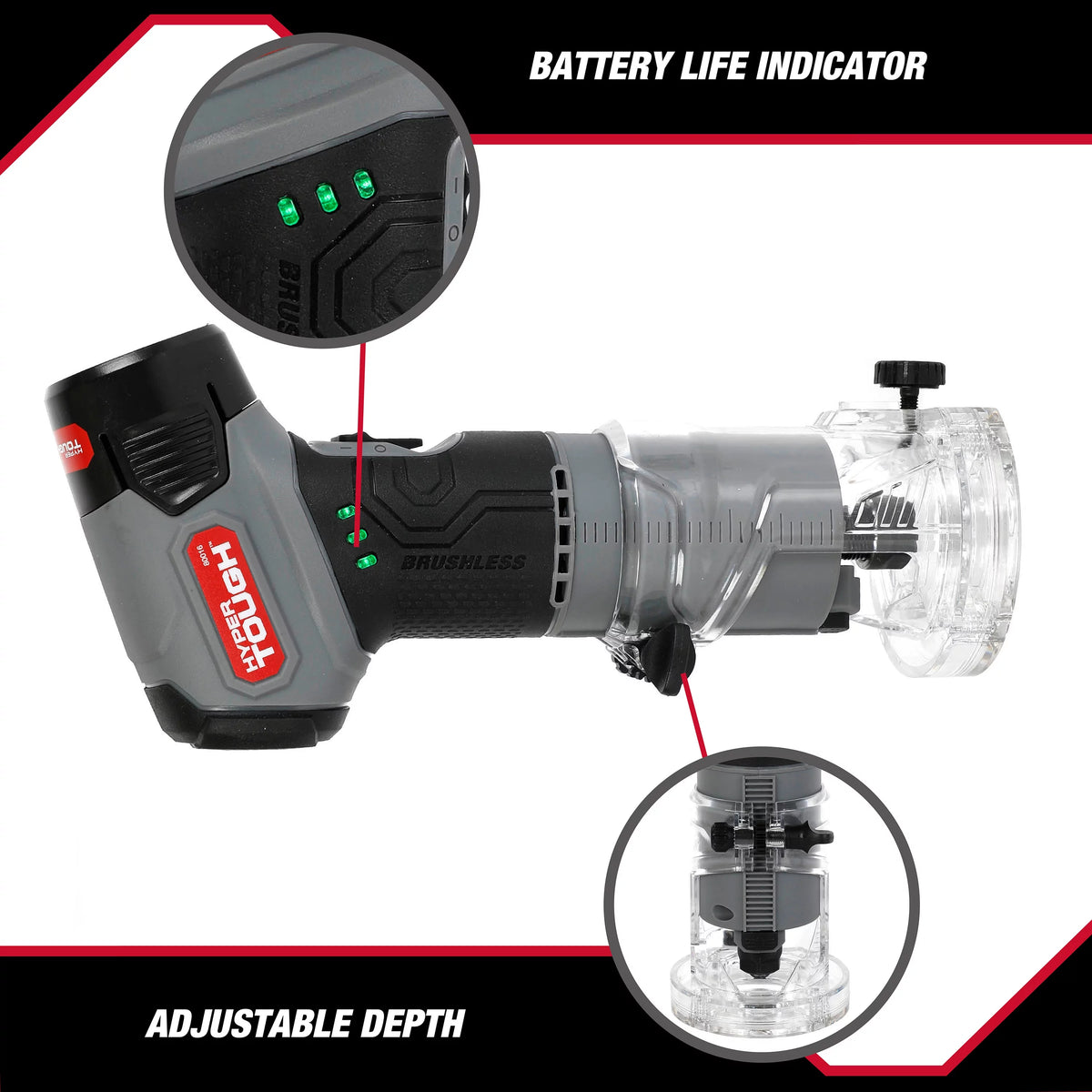 12V Max Lithium-Ion Brushless Palm Edge Router G205960