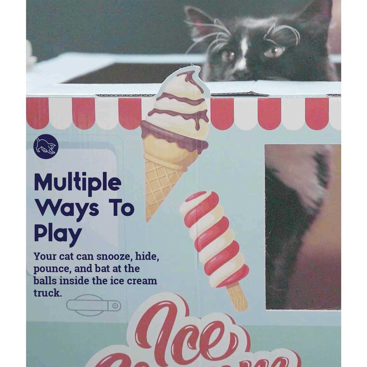 Cardboard Cat Toy H405