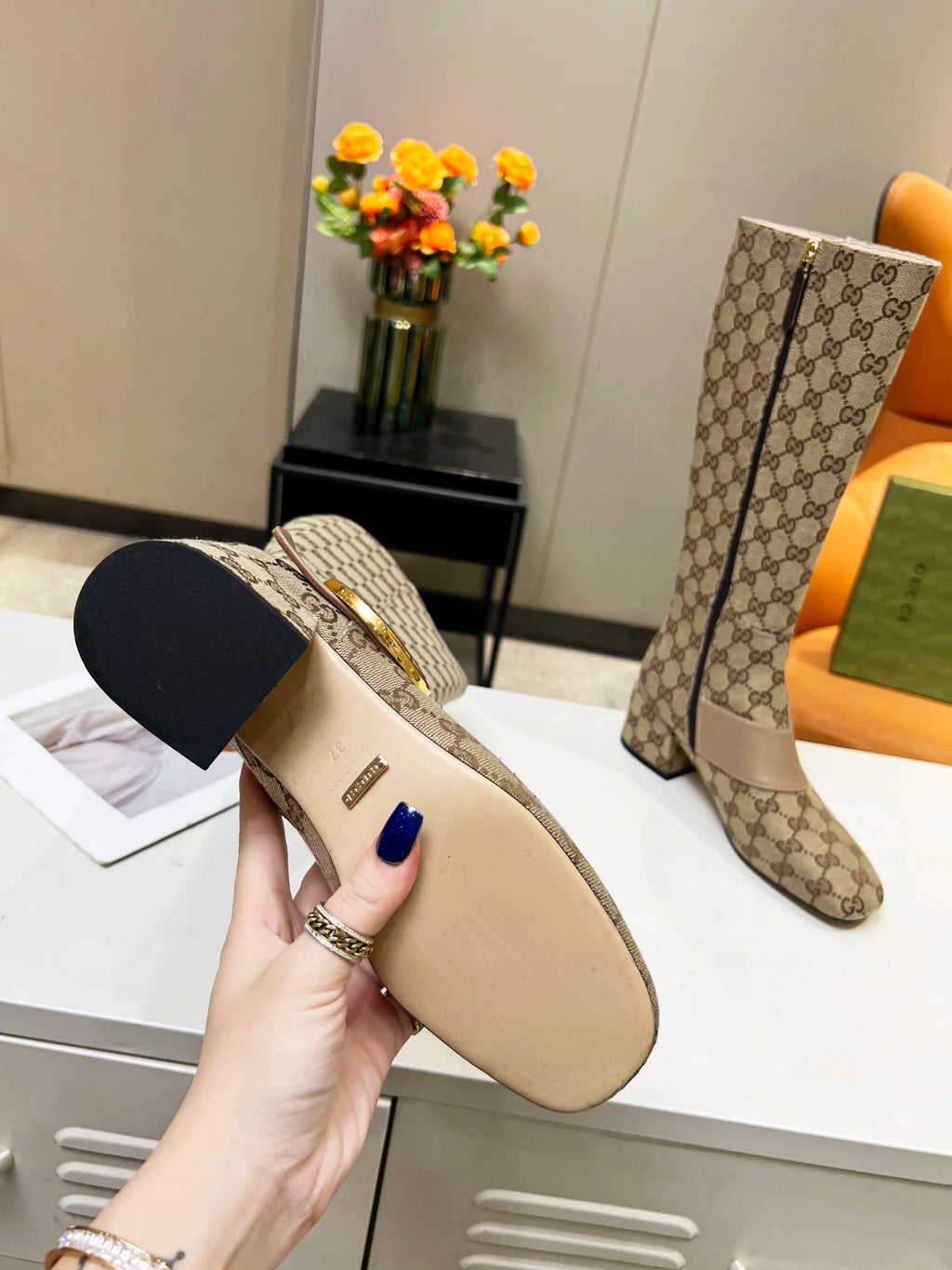 Women Boots Heels 5.5 cm C6721