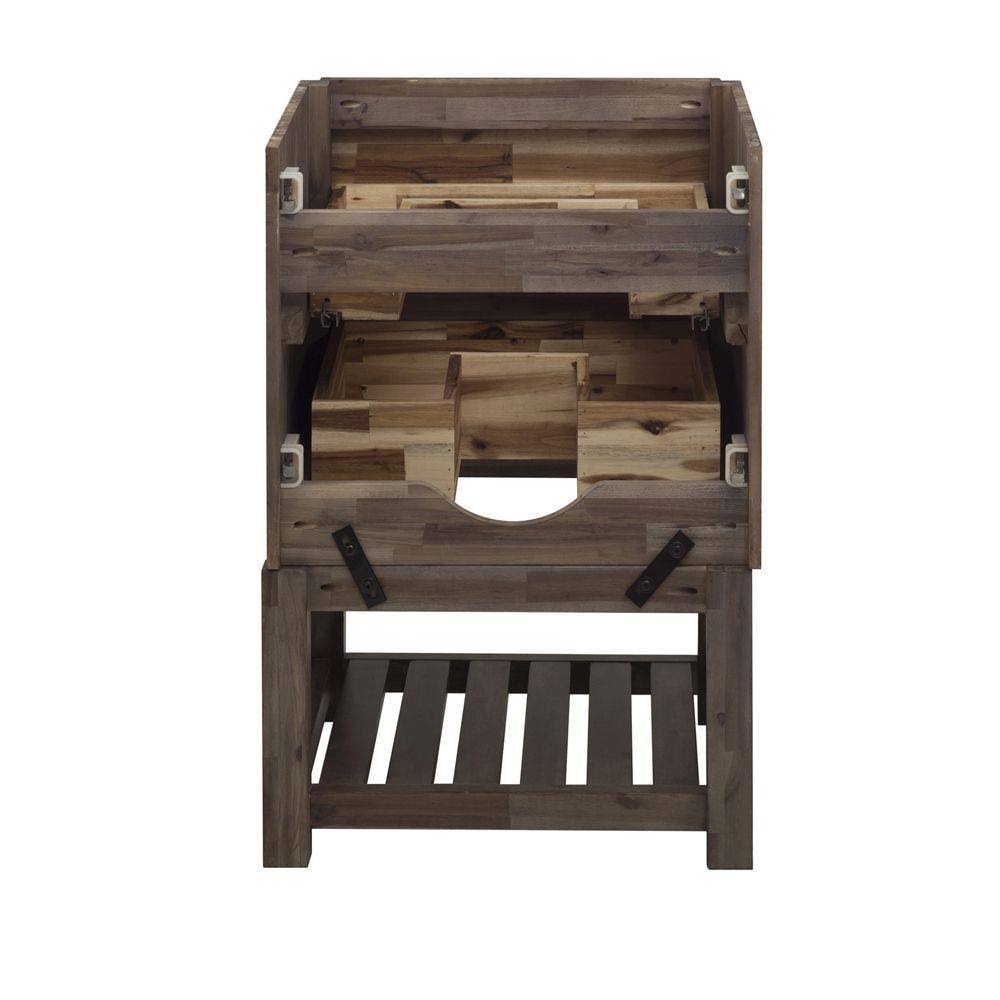 Floor Standing Open Bottom Bathroom Cabinet E394071