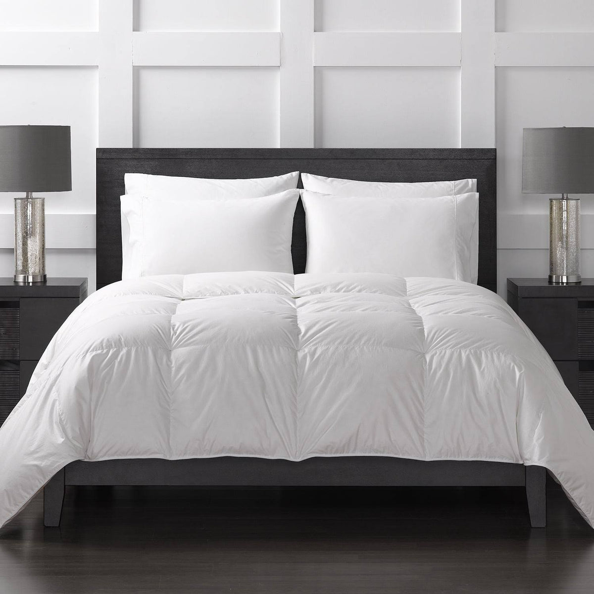 White Twin Down Alternative Comforter B8988