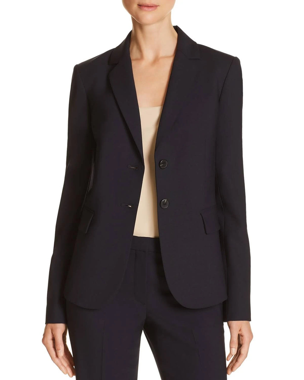 Wool-Blend Blazer D5557