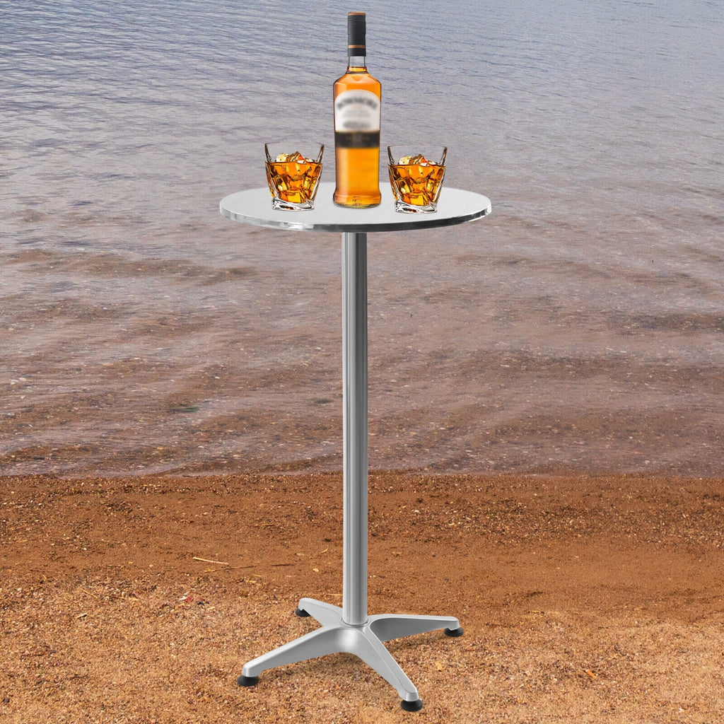 Bar Height Folding Metal Dining Table H216640