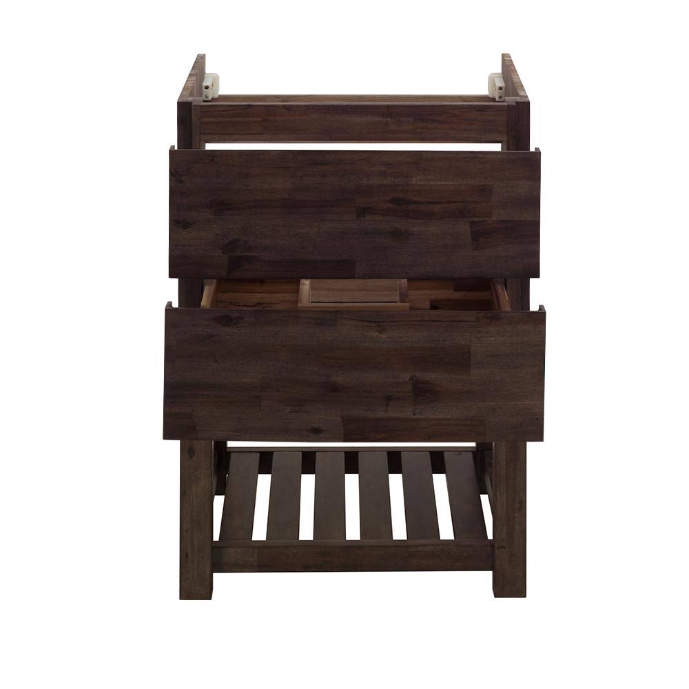 Floor Standing Open Bottom Bathroom Cabinet E394071