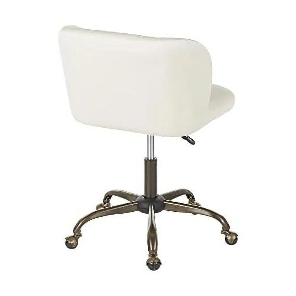 Cream Velvet Task Chair A821868