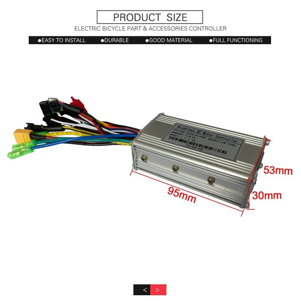 36/48V 17A Sine Wave Controller S810 Display Throttle 8 PAS Kit For E-bike MTB Y8425
