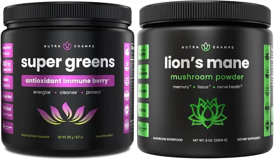 Super Greens Antioxidant & Lion's Mane Powder S399907