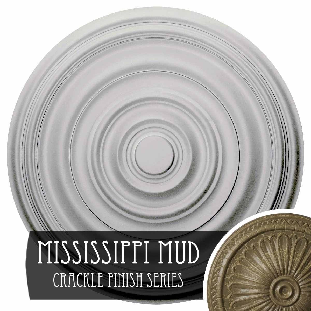 29 1/8x22OD x 1 1/2x22P Smooth Ceiling Medallion H75069