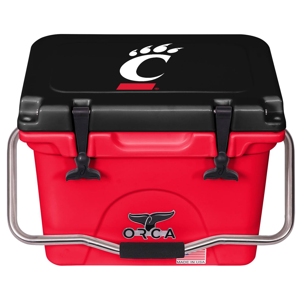 Red 20-Quart Hard-Sided Cooler D42398