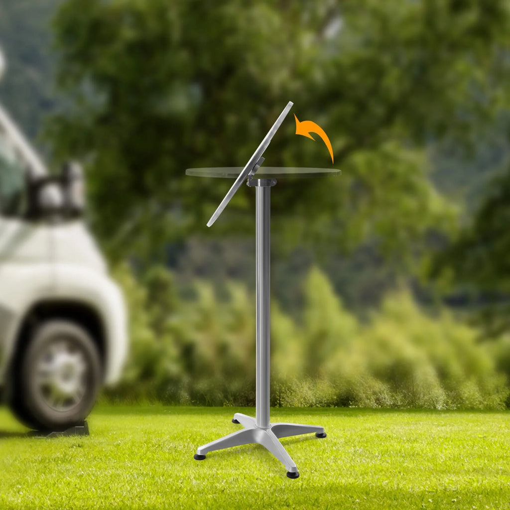 Bar Height Folding Metal Dining Table H216640