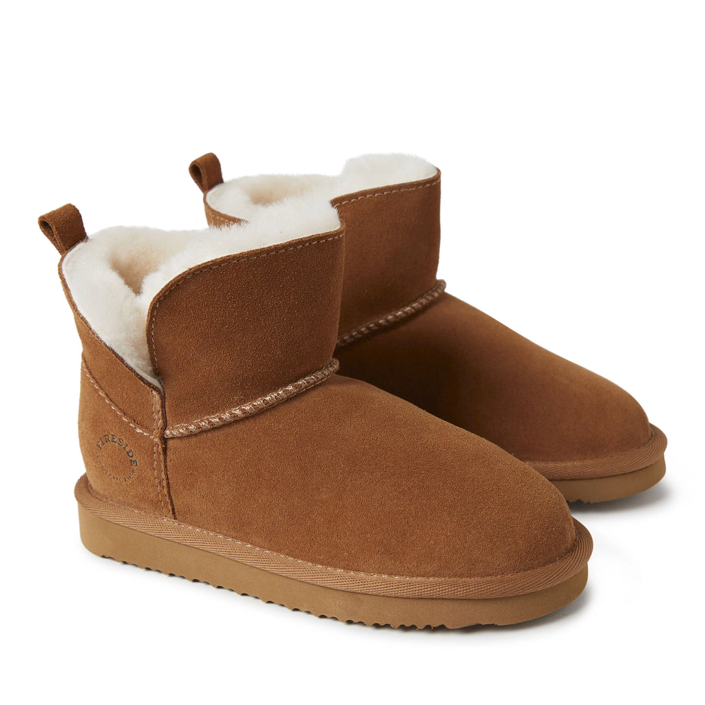 Kid's Genuine Shearling Boot K9489