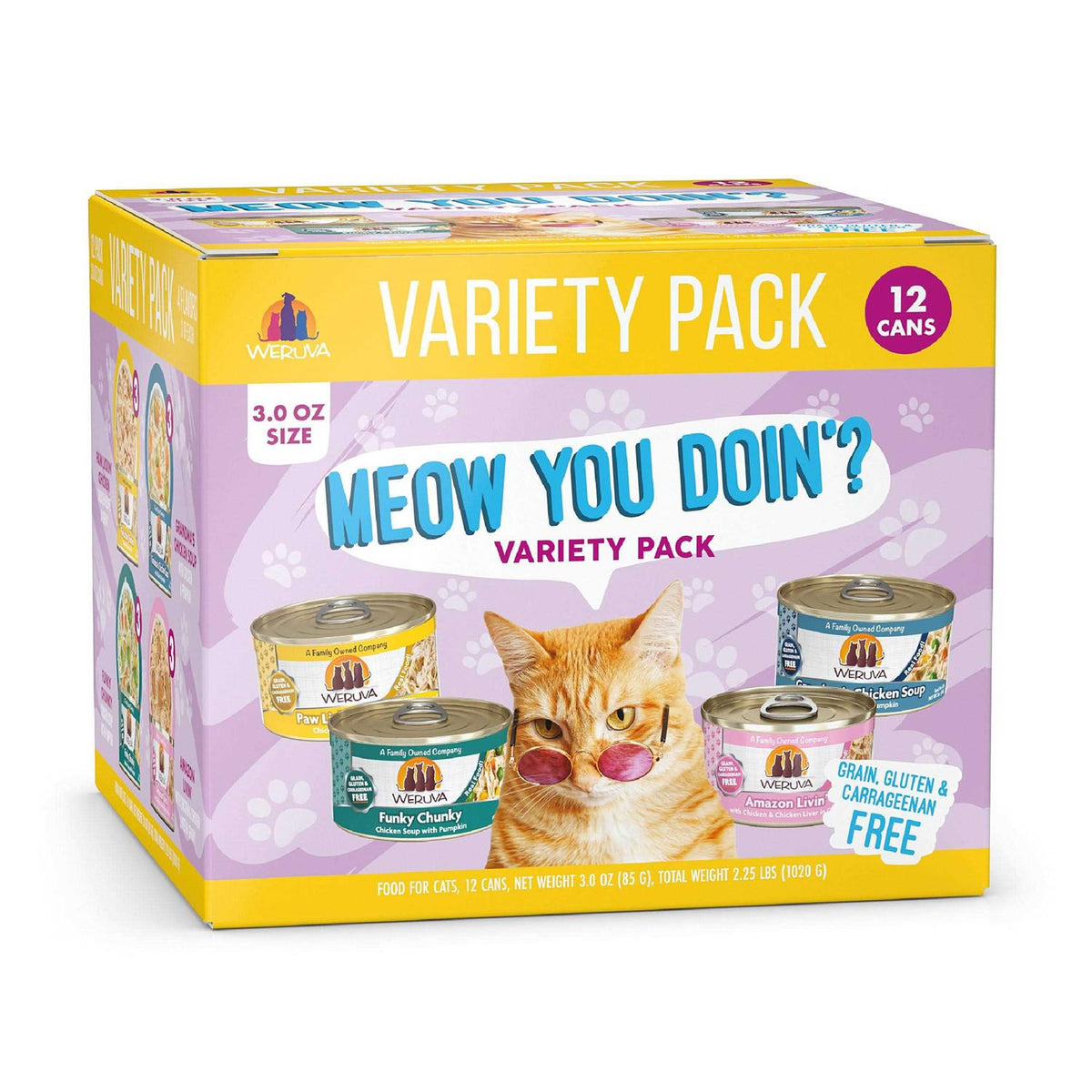 Canned Cat Food Variety Pack X8783