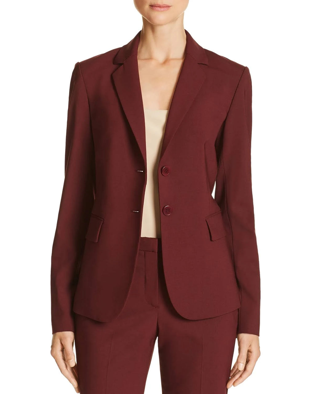 Wool-Blend Blazer D5557