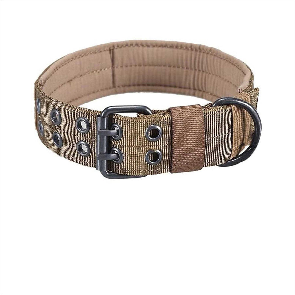 Adjustable Dog Collar with Metal D Ring Buckle Z5139