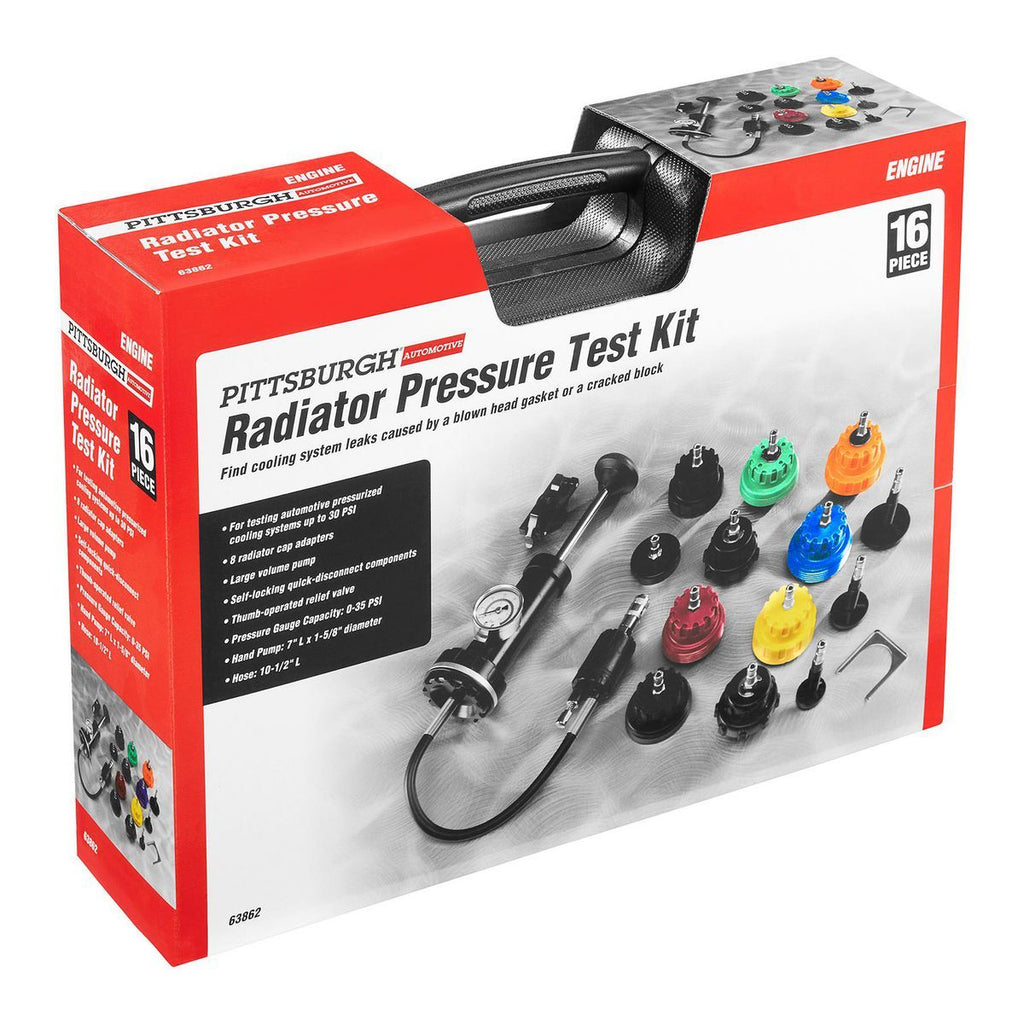 Radiator Pressure Tester Kit T628