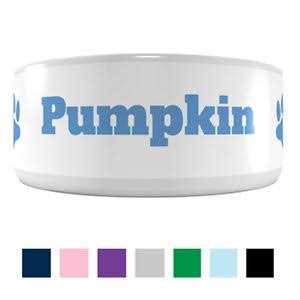 Ceramic Dog Bowl J81120