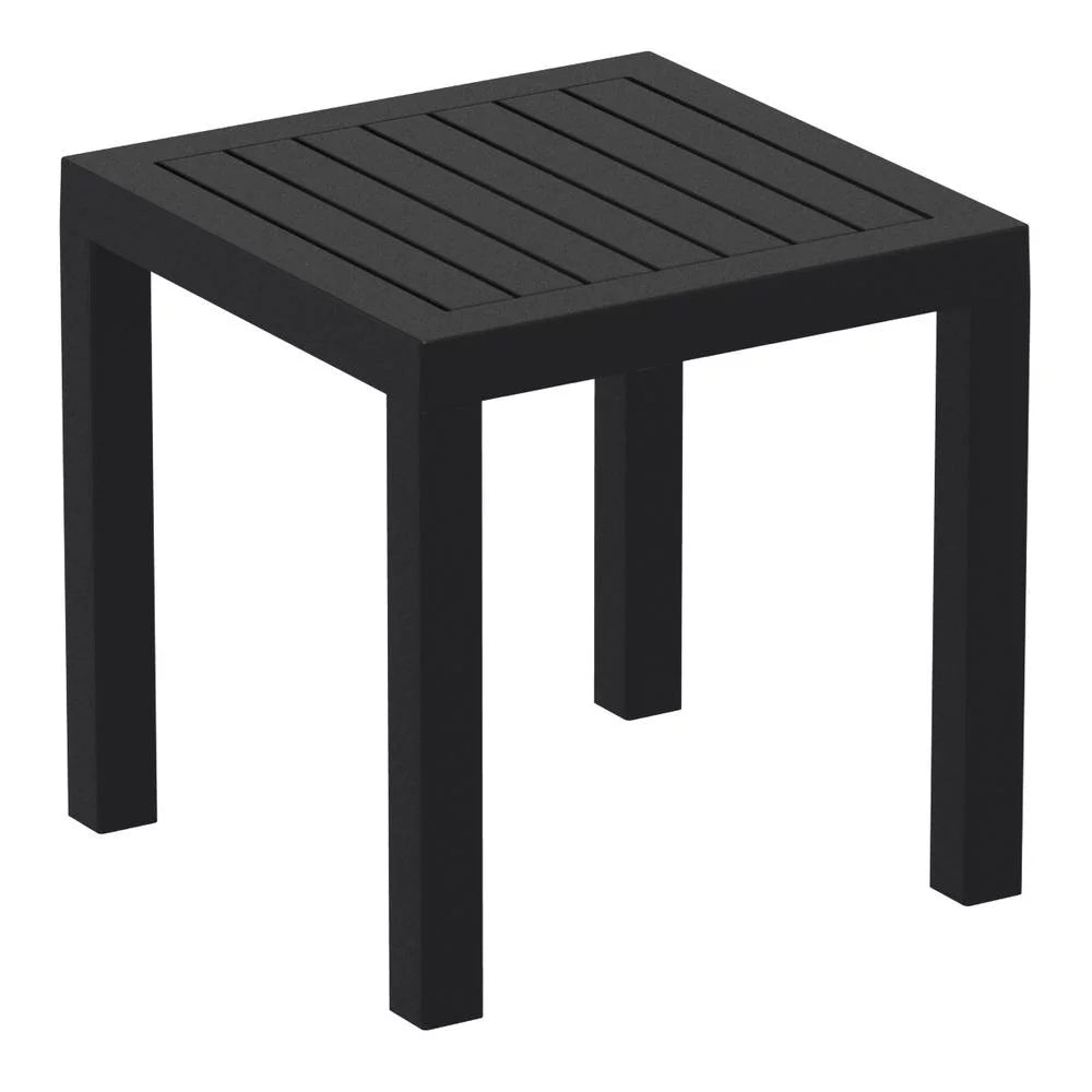 Black Resin Side Table G431538