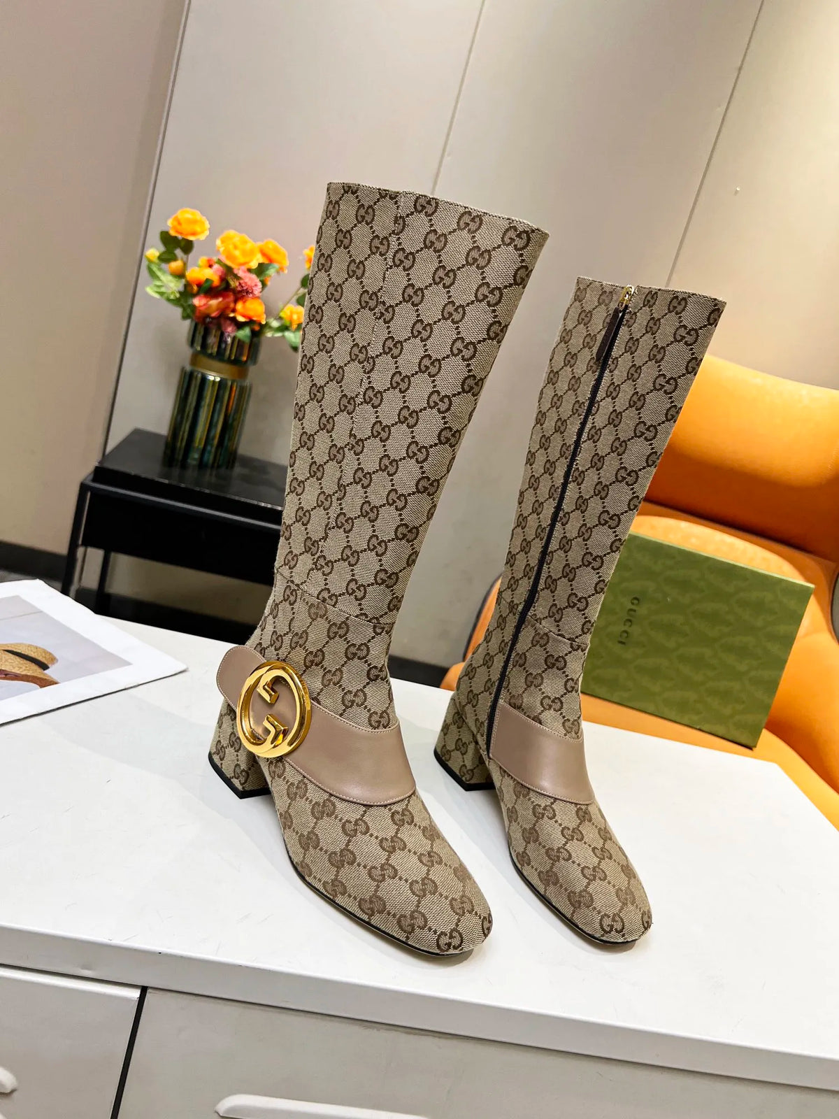 Women Boots Heels 5.5 cm C6721
