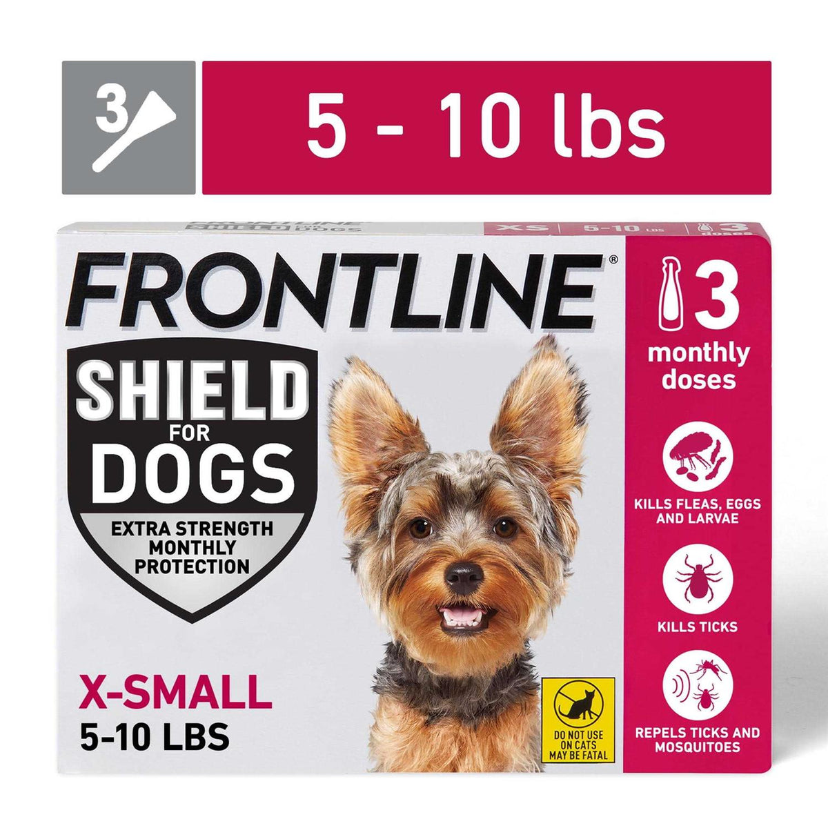 Flea & Tick Treatment for Extra Small Dogs E856727