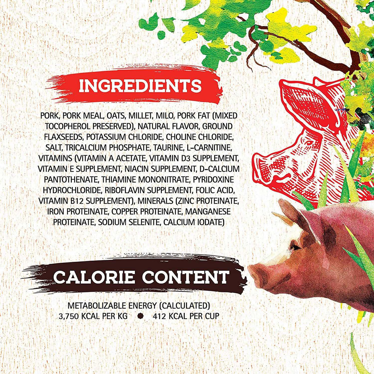 Pork Recipe Dog Food N99696